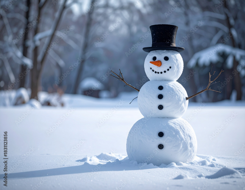 Obraz premium Schneemann