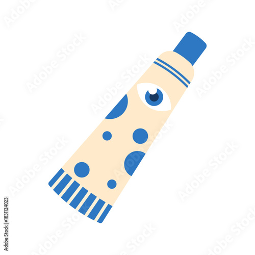 Simple beauty and skincare items collection