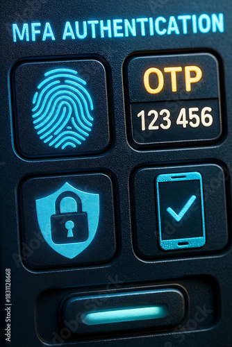 Multi-Factor Authentication (MFA) and Multi-Level Security Implementation Depicting Advanced Identity Verification, Access Control, Data Protection, and Cybersecurity StrategieS