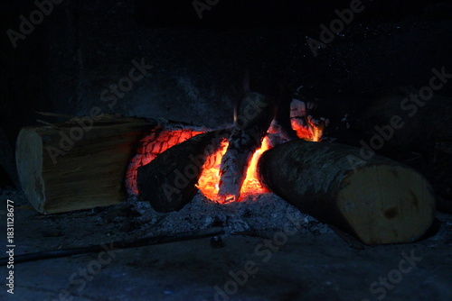 Legno infuocato