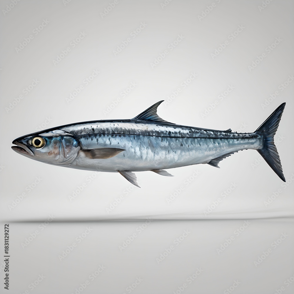 Fototapeta premium fish on a white background