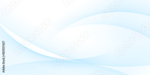 Modern blue wave background design, vector illustration