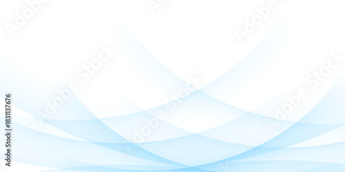 Modern blue wave background design, vector illustration