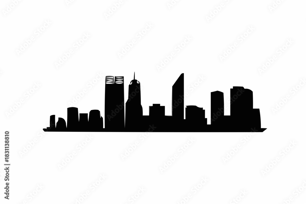 Fototapeta premium new york city skyline