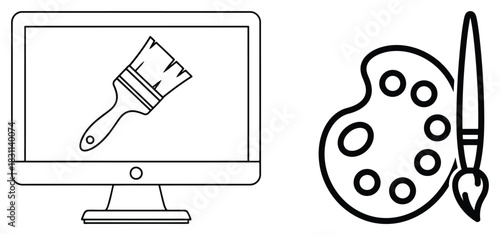 Digital creativity, computer and art tools