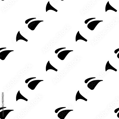 swimsuit seamless pattern isolated on transparent background.