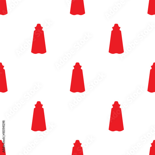 vampire seamless pattern isolated on transparent background.