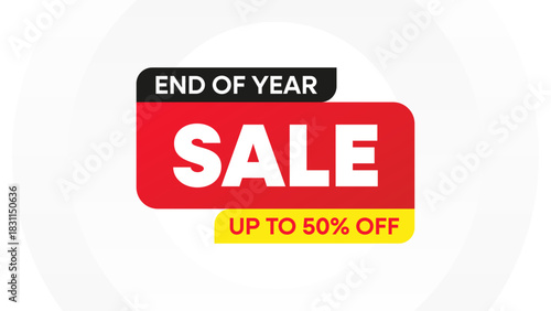 End of Year Sale Banner