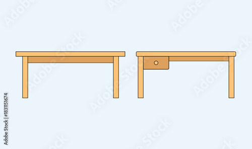 Table's  vector design