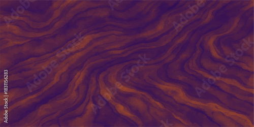 Abstract red silk fabric texture background with soft flowing wave pattern