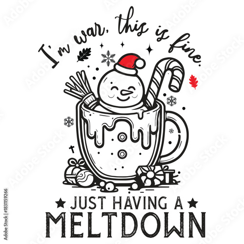 I'm war, this is fine. just having a meltdown