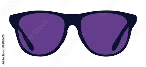 Beautifully arranged on a background of colored glasses