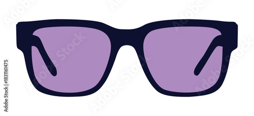 Beautifully arranged on a background of colored glasses