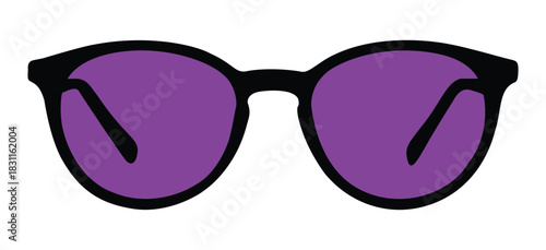 Beautifully arranged on a background of colored glasses