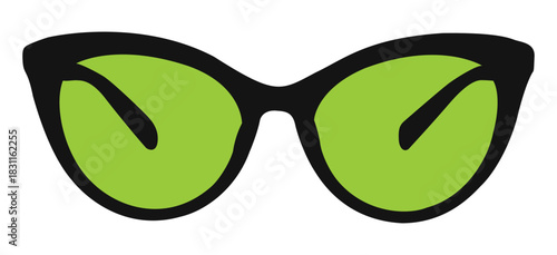 Beautifully designed colored glasses