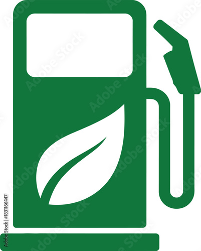 Green fuel station eco friendly gas alternative energy renewable resource