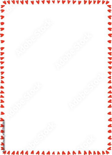 Rough Edges Doodle Simple Vintage Rectangular Border Element