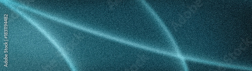 Tableau sur toile Vibrant abstract background: Deep teal-blue gradient with a gritty, grainy textu