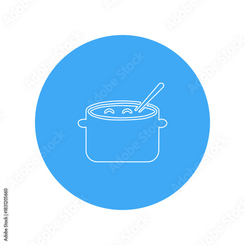Rice Bowl or Congee Icon