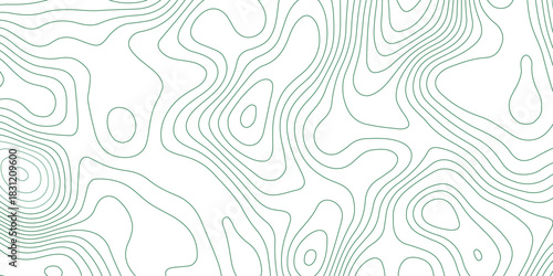 Topographic map. geographic line World map
 with elevation assignments. contour maps. Vector illustration.
