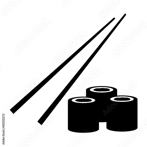Essstäbchen Sushi
