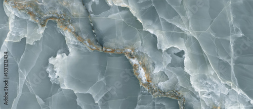 Wonderful blue onyx marble stone texture.