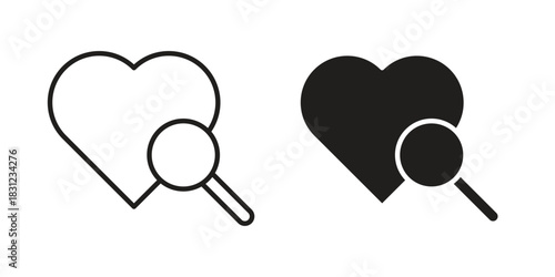 Check up icon. vector symbol logo illustration line editable stroke flat design style isolated on white