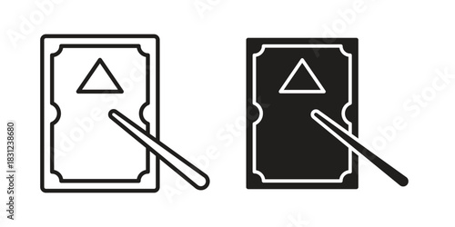 Pool table icon. vector symbol logo illustration line editable stroke flat design style isolated on white