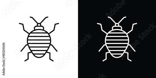 Bedbug icon In Trendy Design Vector Eps 10