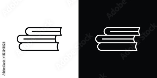 Books icon In Trendy Design Vector Eps 10