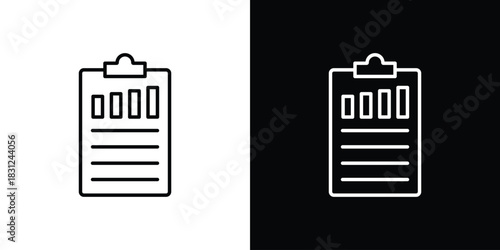 Business report icon In Trendy Design Vector Eps 10
