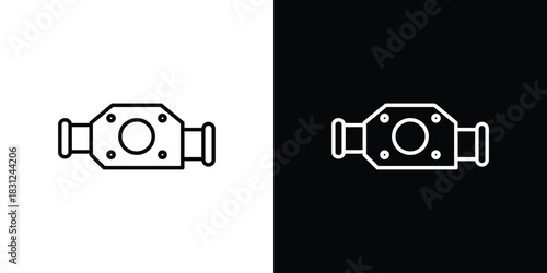 Car carburetor icon In Trendy Design Vector Eps 10