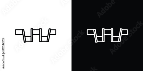 Car crankshaft icon In Trendy Design Vector Eps 10