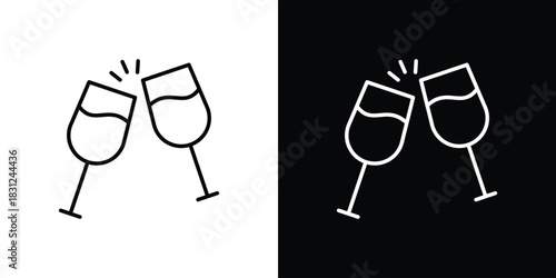 Cheers icon In Trendy Design Vector Eps 10