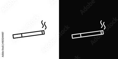 Cigarette icon In Trendy Design Vector Eps 10