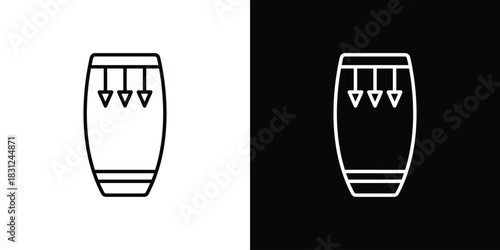 Conga icon In Trendy Design Vector Eps 10