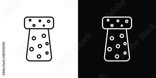 Cork icon In Trendy Design Vector Eps 10