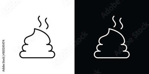 Dung icon In Trendy Design Vector Eps 10