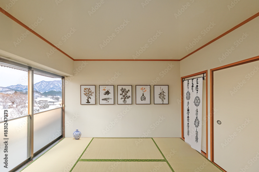 Fototapeta premium レトロな和室