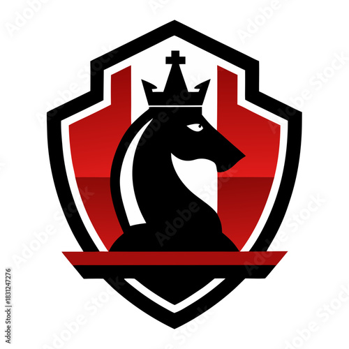 Chess club logo makes strong impression and looks quite confident