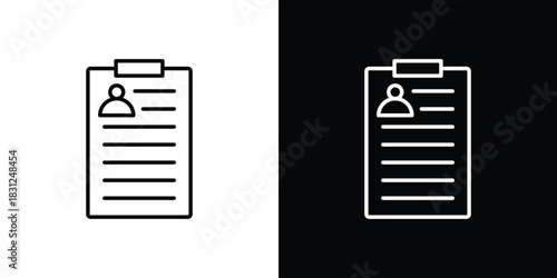 Job appslication icon In Trendy Design Vector Eps 10