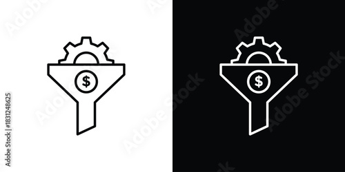 Lead generation icon In Trendy Design Vector Eps 10