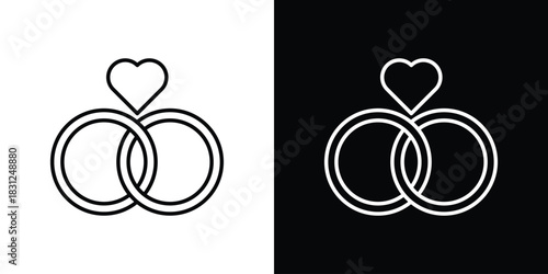 Marriage icon In Trendy Design Vector Eps 10