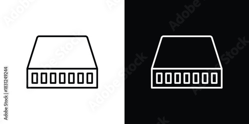 Network switch icon In Trendy Design Vector Eps 10