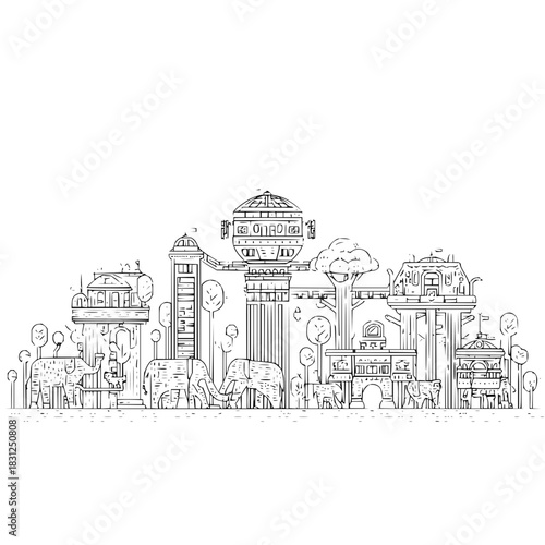 Unveiling the secrets of the minimalist jungle where imagination roams free and adventure never sleeps wow art 100