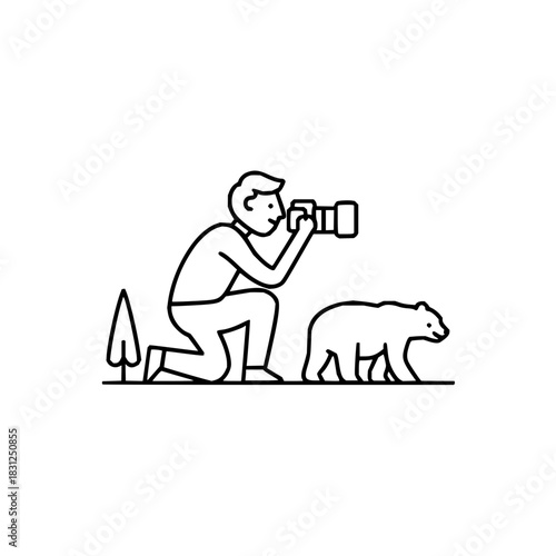 Capture the wild spirit: a photographer's encounter with majestic deer in nature's embrace, a moment frozen