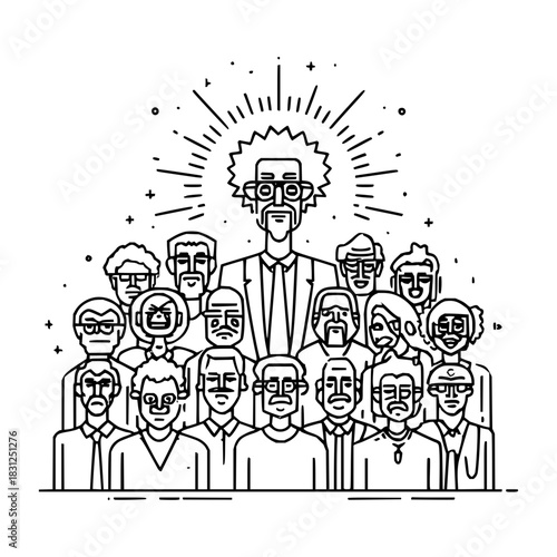 Unleash your inner alchemist with this enchanting badger brewing potion illustration. share the magic today!