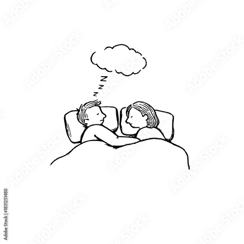 Ever wonder what your partner is dreaming about while you're both sleeping? here's a glimpse into dreams