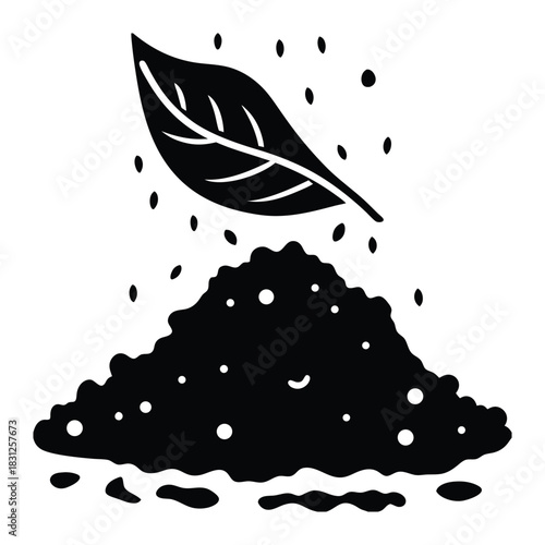 Witchcraft Cleansing Ritual: Leaf and Herbs Icon