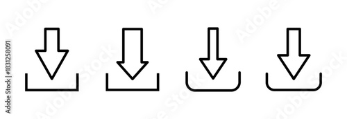 Free Download Download icon vector illustration. Download sign and symbol - GFXLoad